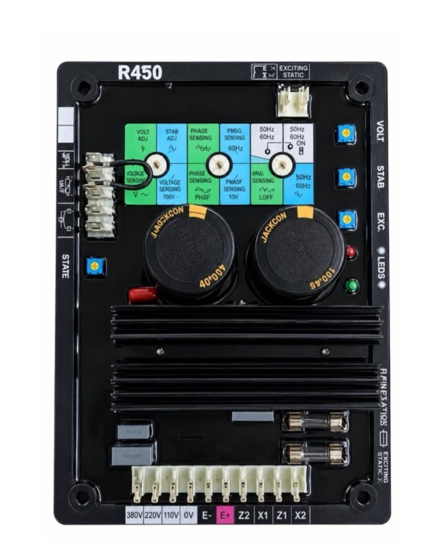 REGULADOR DE VOLTAJE AVR R450 