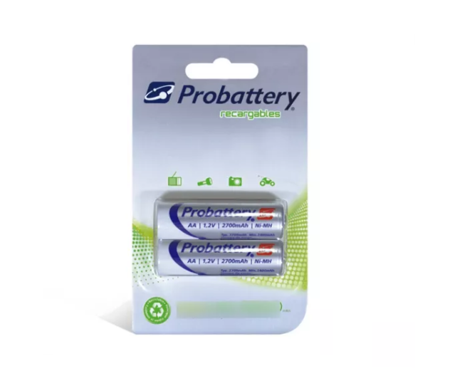 Pilas Aa 2700 Mah Probattery Energy Plus+ Recargable