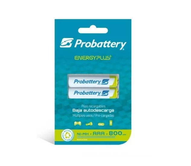 Pila Aaa 800 Mah Probattery Energy Plus+ Recargable