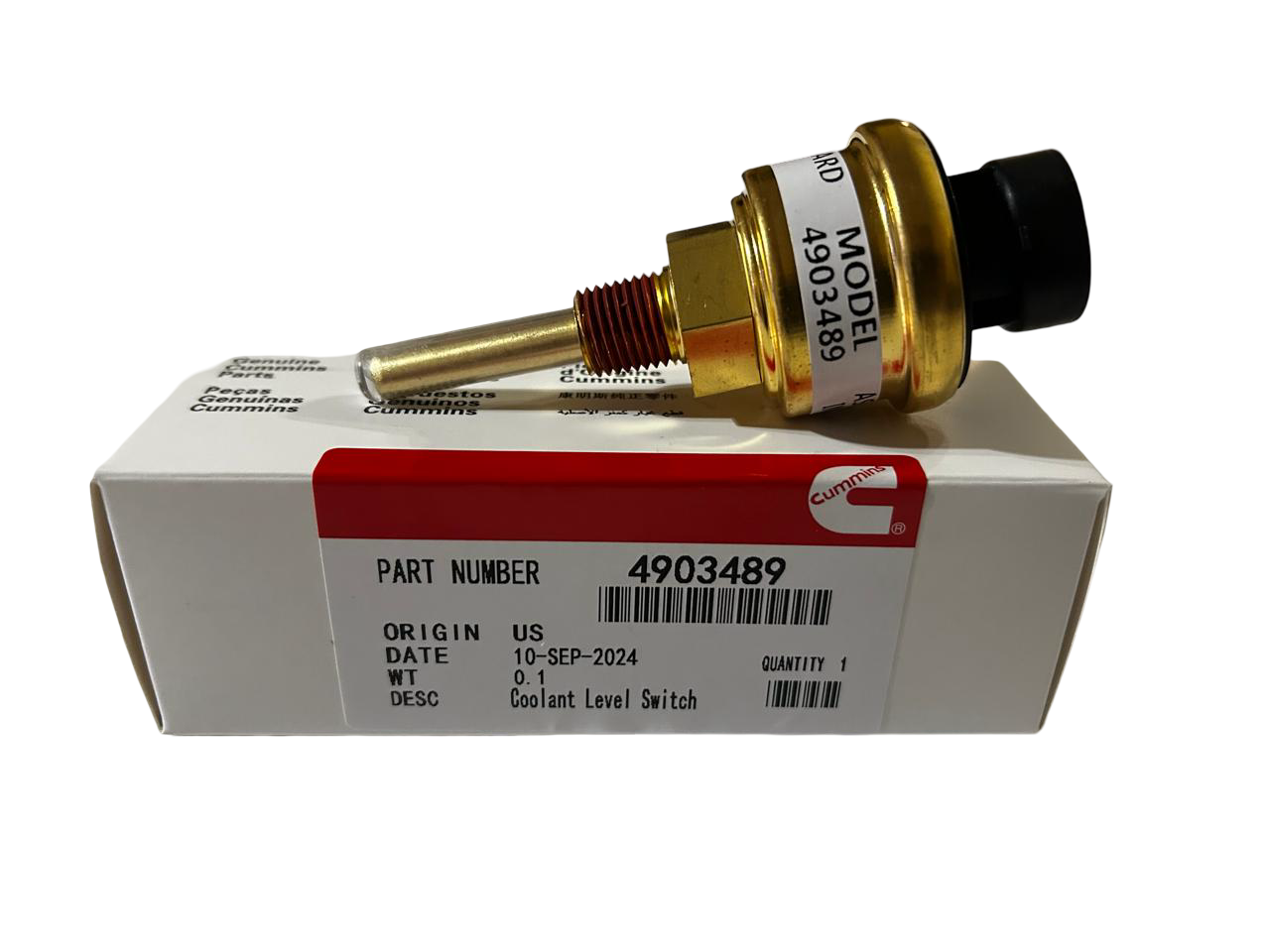 SENSOR NIVEL REFRIGERANTE P/N 4903489 Reemplazo 0193-0468  /   A055G562